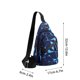 thumbnail image 2 of Women's crossbody bags, chest bag, men's fashion messenger bag, lightweight outdoor sports shoulder bag, couples shoulder bag, double layer travel essentials on sale., 2 of 4