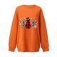 thumbnail image 4 of Camisas de Navidad Para Mujer Tops de Cuello Redondo Blusa de Manga Larga Suelta de Moda Odeerbi ODB198037, 4 of 6