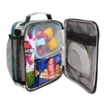 thumbnail image 4 of Square Lunch Bag 10.5*3.5*9.5 Inches Cooler Bag Lunch Bag Insulation Portable Durable Fashion Christmas Deer in The Snow, 4 of 6