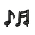 thumbnail image 6 of BalsaCircle 6 Black Music Notes Mylar Foil Plain Balloons Wedding Graduation Birthday, 6 of 6