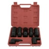 Hot Sale 7pcs O2 Oxygen Sensor Oil Pressure Sending Master Sensor Socket Hand Tool Kit(Black)
