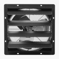 thumbnail image 1 of KFFKFF 16 inch Shutter Exhaust Fan, Wall Mounted Attic Vent Fan with Smart Programming Variable Speed Temperature Control, 2900 CFM,EC Motor,Timer, Black, 1 of 9