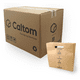 thumbnail image 3 of Bolsa de papel kraft (120 piezas) Caltom  Boutique mediana troquelada, 3 of 4