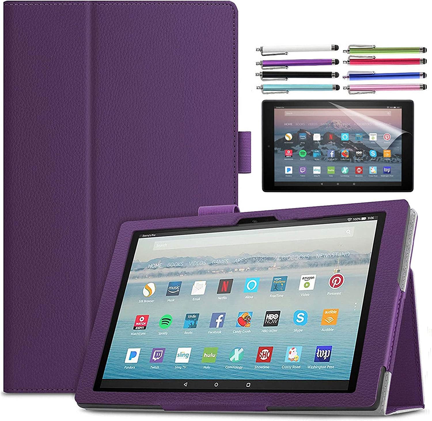 Fire HD 10 タブレット パープル Amazon Fire Hd 10 Kids Pro Tablet