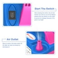 thumbnail image 5 of IDAODAN Electric Air Balloon Pump, Portable Dual Nozzle Electric Balloon Inflator/Blower for Party Decoration - 110V 600W (Blue), 5 of 10
