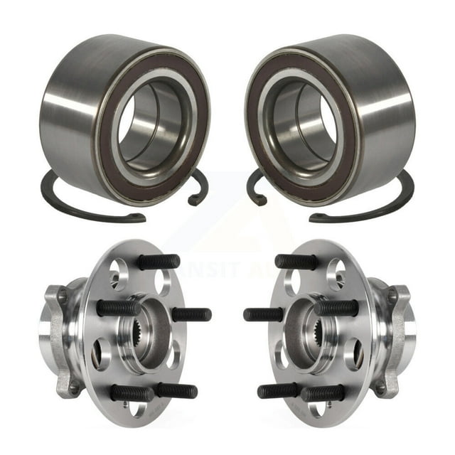 Kugel Front Rear Wheel Bearing and Hub Assembly Kit for Car 2017-2023 Honda CR-V AWD - Left Right Side (Driver Passenger) K70-102003