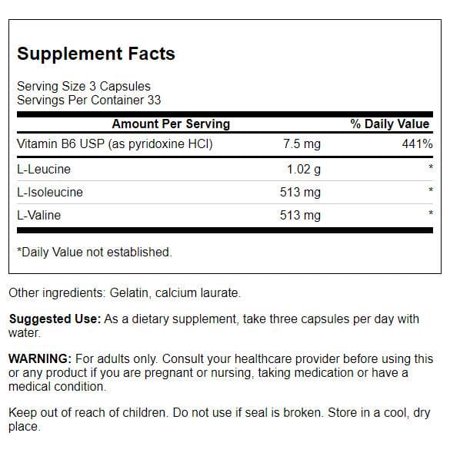 スワンソン BCAA 分岐鎖アミノ酸 サプリメント 100粒 Swanson Branched-Chain Am