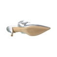 thumbnail image 4 of Stuart Weitzman Solange Leather Mule, 9, Silver, 4 of 5