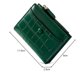 thumbnail image 3 of ZHAOCHENG Monederos pequeños para mujer, carteras de moda con estampado de piedras para niñas, tarjetero fino y ligero, organizador (verde), 3 of 5