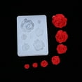 thumbnail image 3 of MANNYA Rose Flower Casting Mold Jewelry Silicone Resin Mold for Epoxy DIY Crafting Earring Pendant Studs Jewelry Making Tool, 3 of 6