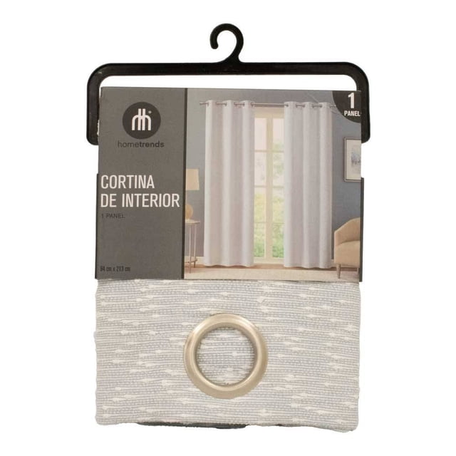 Cortina de Interior Home Trends 1 Panel Azul