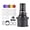 Black - EU Plug, variant on Yajisi Optical Conical Snoot Bowens Mount Flash Projector Attachment Spotlight Photography Light Modifier with 5 Color Filters 10 Graphics Cards EU Plug (8.66 in / 22 cm)