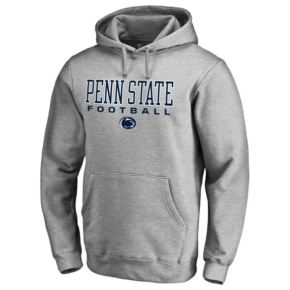 Men's Heather Gray Penn State Nittany Lions Team Unity Football Pullover Hoodie