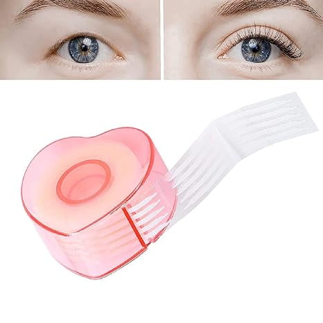 400Pcs Eyelid Tape, Transparent Invisible Adhesive Double Eyelid Tape can Help You Easily Create Attractive Eyelids to Making Your Eyes Look Rounder and Larger