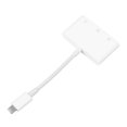 thumbnail image 2 of Adaptador de auriculares 3 en 1 para iPhone Adaptador de carga con conector para auriculares de 3,5 mm Divisor de auriculares para viajes en casa, 2 of 10