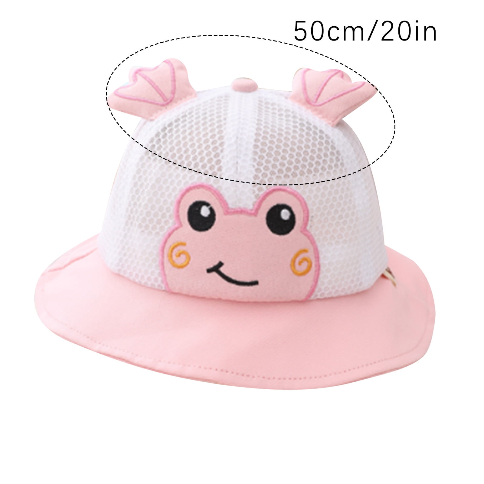 Lovskoo 2024 Baby Boys Girls Cotton Bucket Hat Summer Sun Hat for