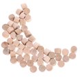 thumbnail image 2 of Hieromout 50Pcs Screw Hole Wooden Plugs Wood Button Plugs Wooden Hole Plugs Cabinet Plugs Parts, 2 of 10