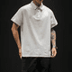 thumbnail image 4 of Camisetas casuales con cuello para hombre, ropa urbana cómoda, ropa holgada, top vintage, polo liso y elegante, camisetas para hombre al por mayor, 4 of 5