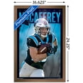 thumbnail image 3 of NFL Carolina Panthers - Christian McCaffery 20 Wall Poster, 14.725" x 22.375", Framed, 3 of 3