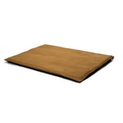 2" Dog Bed Orthopedic Foam Pet Bed - Suede Camel - Large