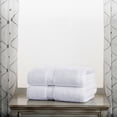 thumbnail image 3 of Superior Hymnia Egyptian Cotton Bath Towel Set, White, 3 of 8