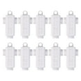 thumbnail image 1 of T Type Splitter Block, Inline Junction Square 10Pcs T Wiring Connector 400V 60A Mains Break Free High Current  For 0.5-6mm² Wire, 1 of 8