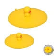 thumbnail image 4 of Toystoory 1 Uds tapa de colador de fregadero de cocina tapón de drenaje de fregadero de silicona de alto rendimiento tapa de drenaje de suelo en forma de Accesorios de baño No.2 Toystoory HA027827-02, 4 of 6