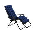 thumbnail image 4 of Cushion Soft Replacement High Seat Pad With Fixation Strap Large Rocking Chair Bench Pad For, Orange, 4 of 5
