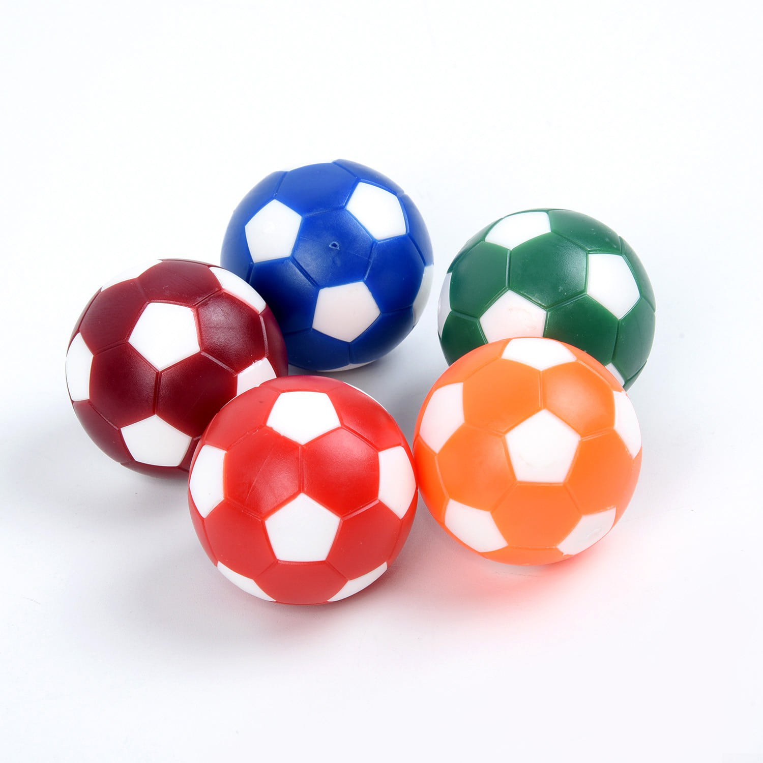 12Pcs Soccer Table Foosball Ball 32mm Plastic Replacement Fooseball Game Duable 