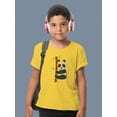 thumbnail image 2 of Panda Bear Climbibg Bamboo T-Shirt Juniors -Image by Shutterstock,  Medium, 2 of 4