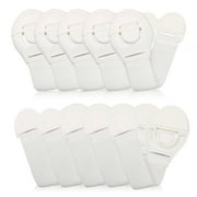 Safety Locks, EEEkit 10pcs Adjustable Safety Straps Latches for Cabinets, Drawers Sliding Doors, Refrigerator, Windows, Toilet Seat, Lever Door Handle, Fridge