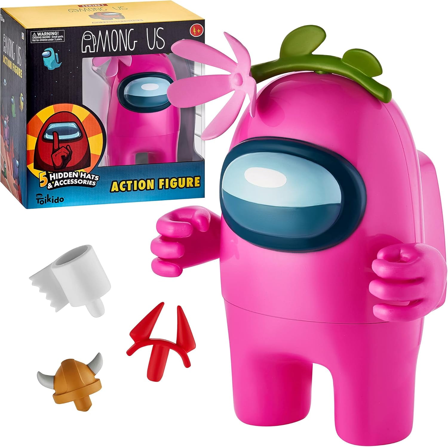 未開封　Among Us アモングアス　フィギュア　3体セット　(AU6500) Among Us AU6500 Figure, Multi-Colour - Walmart.com