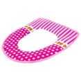 thumbnail image 2 of Xihbxyly Funda de Inodoro Cálida y Cómoda, Fibra Acrílica Suave, Antiolor y Acolchado Grueso, Ajuste Universal, Fácil Instalación, Bonita Decoración, Lavable a Máquina, Tamaño de 31 Cm, 2 of 2