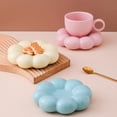 thumbnail image 4 of Ceramic Mug And Saucer with Office , Pink, 4 of 8