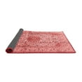 thumbnail image 2 of Ahgly Company Indoor Square Medallion Red Traditional Area Rugs, 4' Square, 2 of 4