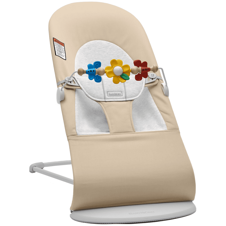 BabyBjorn Bouncy Baby Activity Seat, Beige/Gray, Infant Age BabyBjorn Bouncy Baby Activity Seat, Beige/Gray, Infant Age