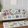 thumbnail image 3 of Dowbom Quilted Sofa Slipcover Cotton Universal Couch Cover Furniture Protector Sofa Cover Washable, 3 of 3