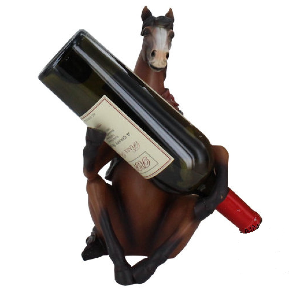Horse Wine Bottle Holder New