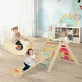 thumbnail image 4 of Gymax 7-in-1 Indoor Climbing Toys for Toddlers w/ Reversible Ramp Sea Lion Rocker, 4 of 10