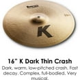 thumbnail image 4 of Zildjian K Zildjian Cymbal Pack with Hi-Hats, Crashes, and Ride, 4 of 11