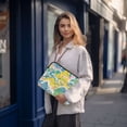 thumbnail image 6 of FORMRS 13-13.3 inch Laptop Sleeve Case Soft Carrying Quilted Computer Bag Cover, Yellow Mountains, 6 of 7