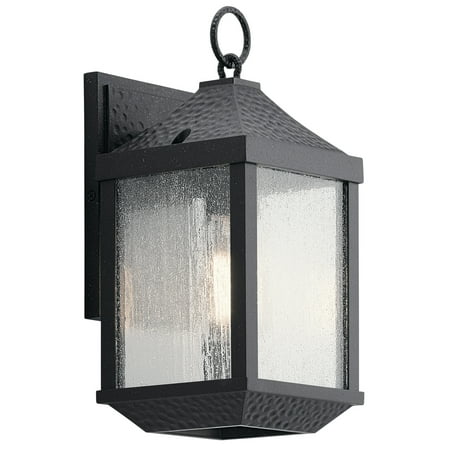 

Kichler 49984 Distressed Black Springfield 1 Light 13-1/2 Tall Outdoor Wall Sconce