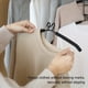 thumbnail image 2 of XHSGX Percha ahorra espacio resistente marco metal almohadilla antideslizante gran capacidad abrigos camisas, 2 of 7