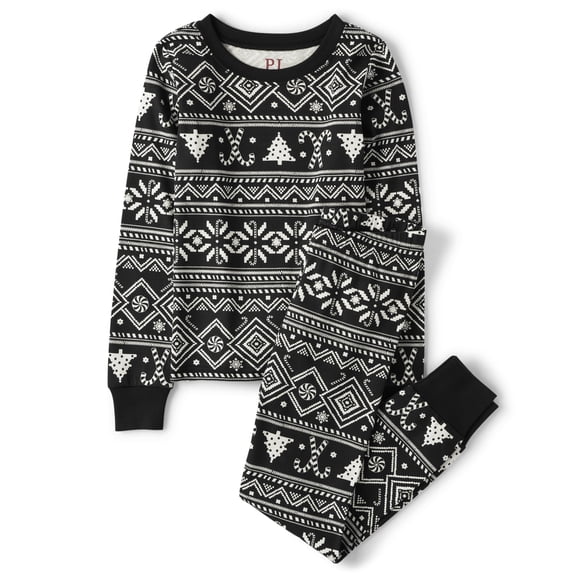 Conjunto de Pijamas Navideños de Algodón para Niño Talla 10 de Children's Place