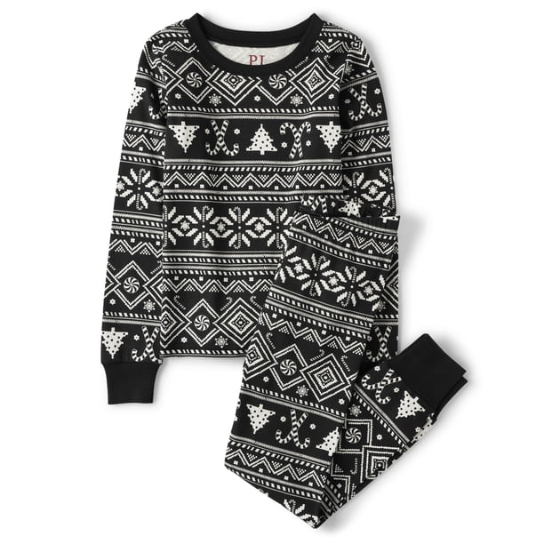 Conjunto de Pijamas Navideños de Algodón para Niño Talla 10 de Children's Place