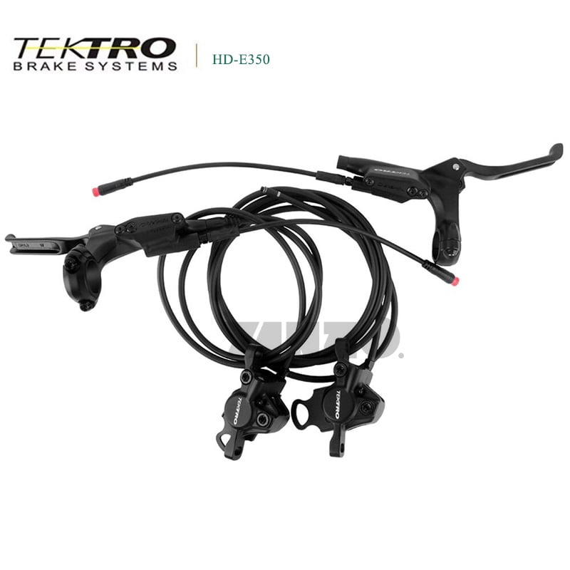 TEKTRO HD-M735 Hydraulic Disc Brake Set F4 X R2 piston w/ 180mm