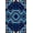 Blue, Pattern 5, variant on ODIKA 4'x6' Beige Floral Border Tufted Washable Area Rug Intricate Natural Motifs With Dragonfly And Sun Design for Bedroom, Reading Nook, Pet Friendly & Non-Shedding