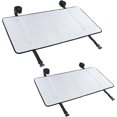thumbnail image 2 of Queilt (78x39cm)Aluminum Outdoor Air Conditioner Cover Ac Protector for Outdoor Unit Heat Pump Unit Cover for Air Conditioner Dust Cover Air Conditioner Cover, 2 of 5