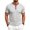 02# Gray, variant on IhhxPro Men's Short Sleeve Henley T-Shirt with Button Detail Contrast Collar Casual Cotton Slim Fit Everyday Wear Summer Top S-3XL