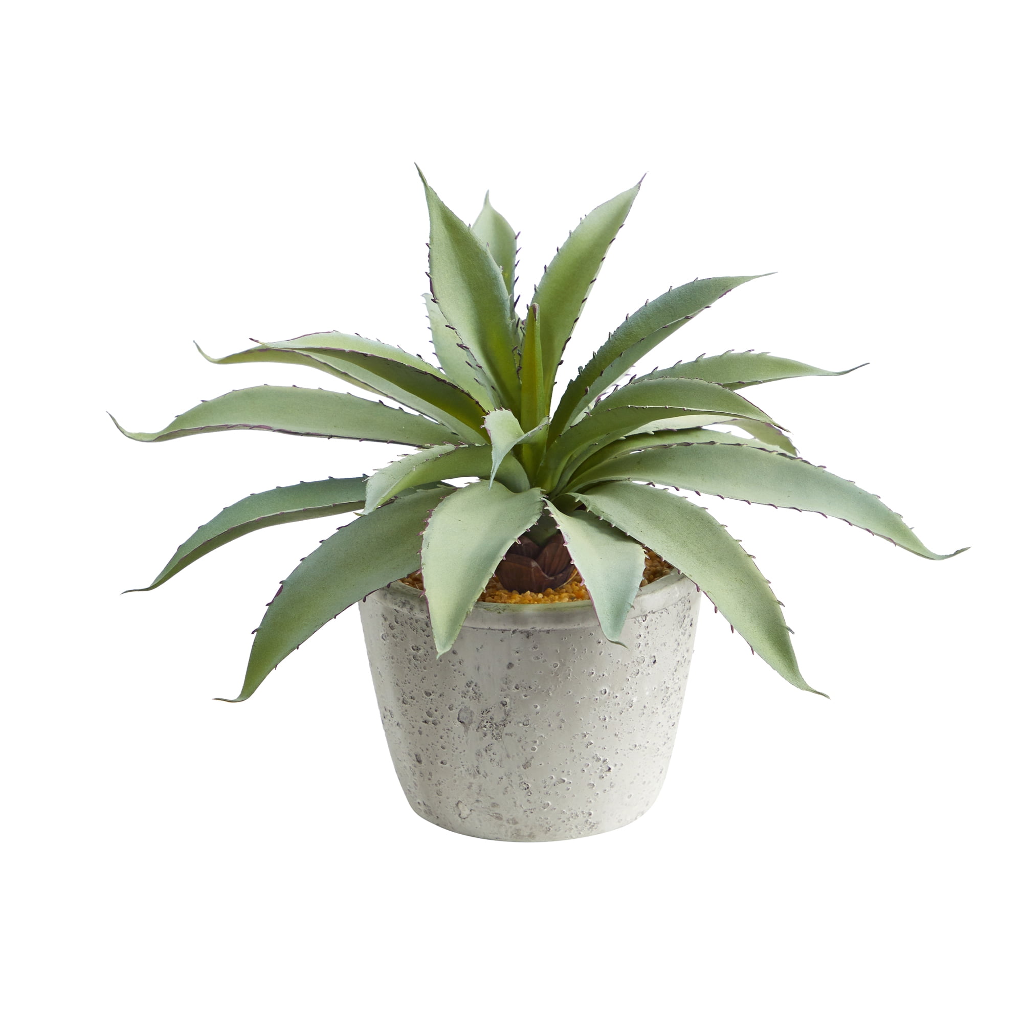 Nearly Natural 9in. Aloe Succulent Artificial Plant, Green